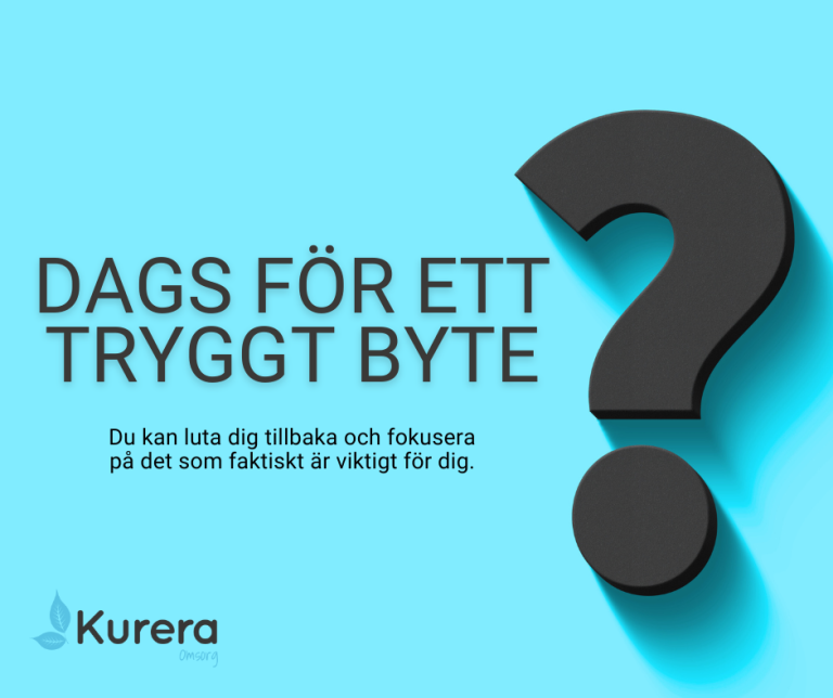 Dags för ett tryggt byte? Du kan fokusera på det som är viktigt för dig