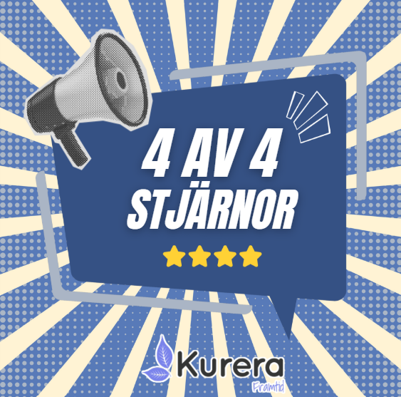Toppbetyg för Kurera Framtid: 4 av 4 stjärnor!